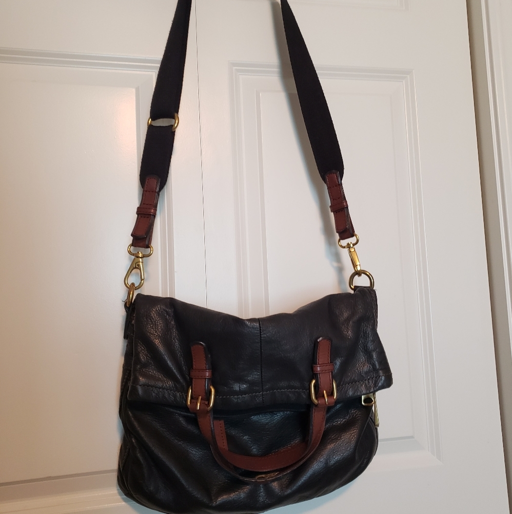 FOSSIL Messenger style leather bag